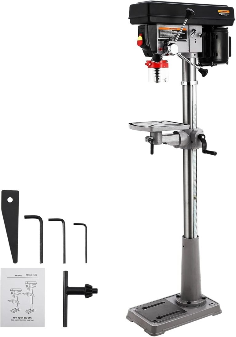 13 in Floor Drill Press Review