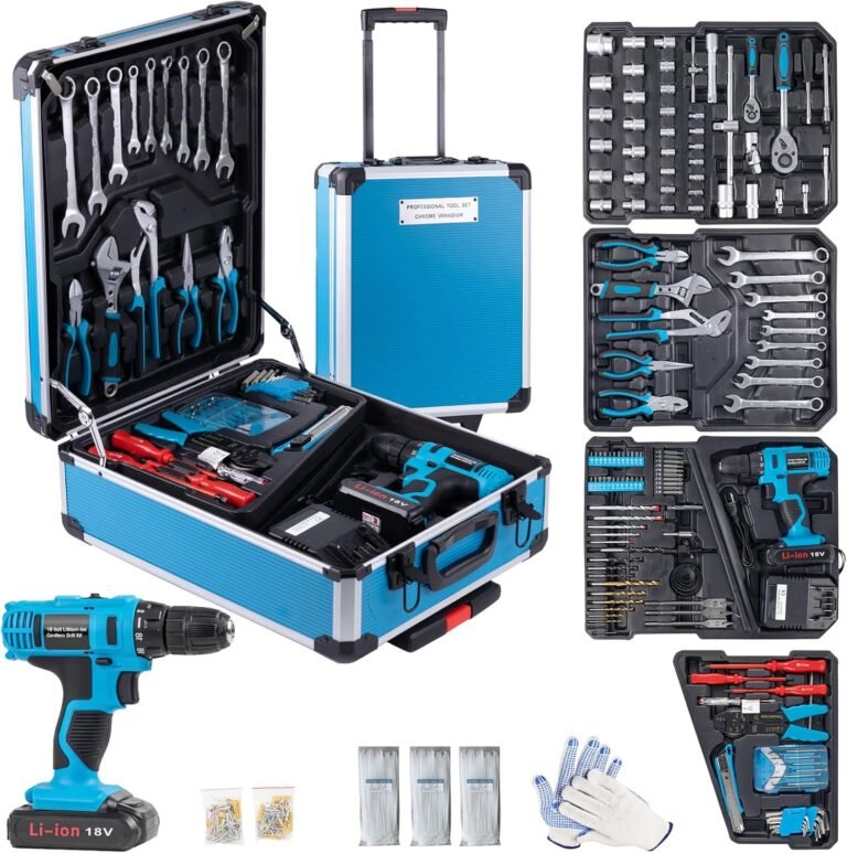 18V Electric Power Drill Set Review