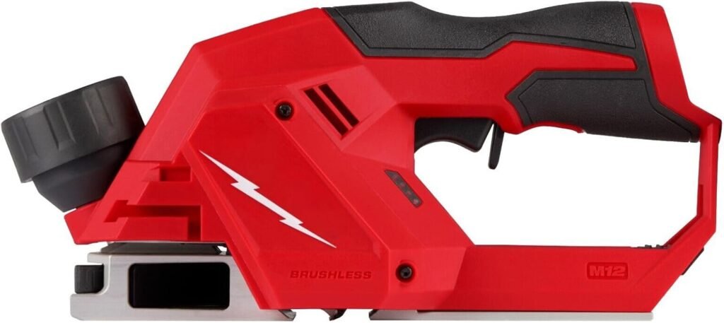 2524-20 for Milwaukee M12 FUEL 12V 2 Brushless Cordless Planer - Bare Tool Length 11 in Height 4.9 in Width 3.8 in