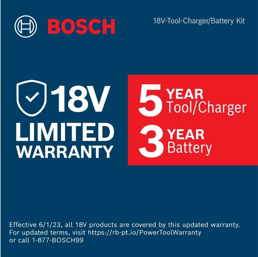 BOSCH GXL18V-901B25 18V 9-Tool Combo Kit 2-In-1 Bit/Socket Impact Driver, Hammer Drill/Driver, Recip Saw, Circ Saw, Oscillating Tool, Angle Grinder, Vacuum, Worklight, (2) CORE18V 4 Ah Batteries