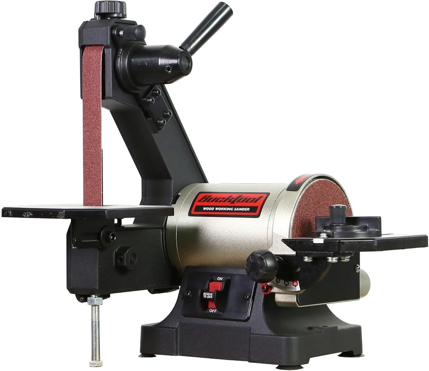 Bucktool 1×30 Inch Bench Belt Sander Review Bucktool 1×30 Inch Bench Belt Sander Review