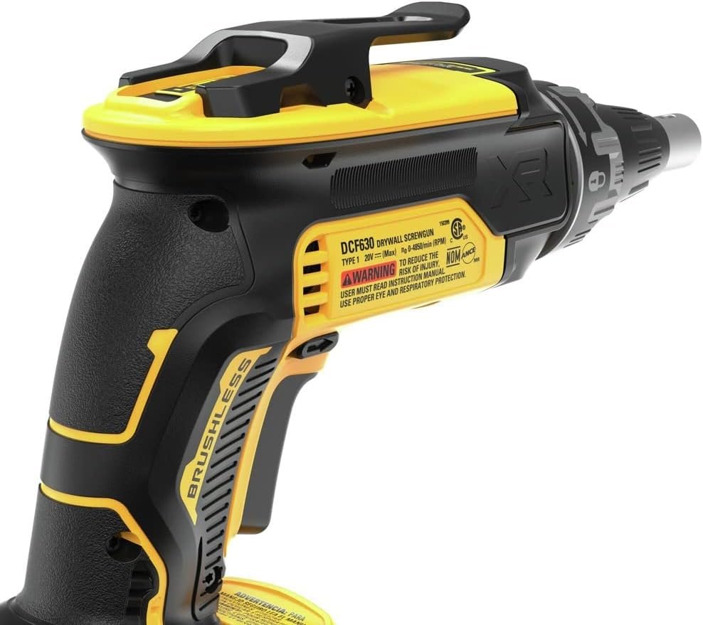 DEWALT 20V Max Drywall Screwgun, Tool Only (DCF630B)