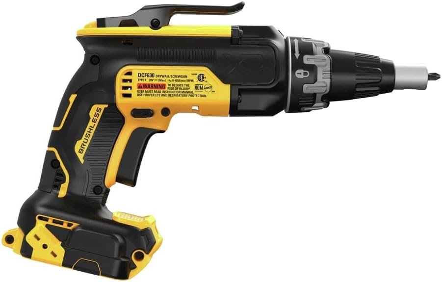 DEWALT 20V Max Drywall Screwgun, Tool Only (DCF630B)