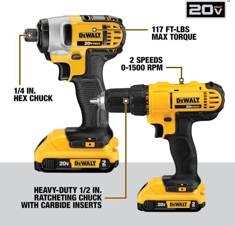 DEWALT Cordless Power Tool Set Review