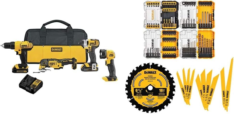 4-Tool Cordless Power Tool Set Review 4-Tool Cordless Power Tool Set Review