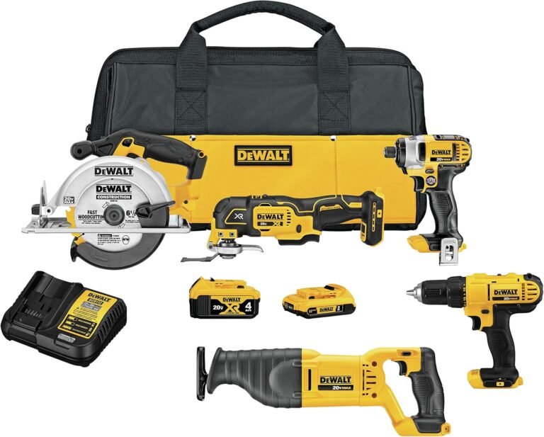 DEWALT 20V MAX Power Tool Combo Kit Review