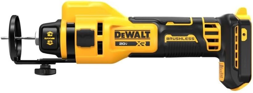 DEWALT 20V MAX XR Brushless Drywall Screw Gun and Cut-Out Tool Combo Kit with 2 Batteries and Charger Included (DCK265D2)