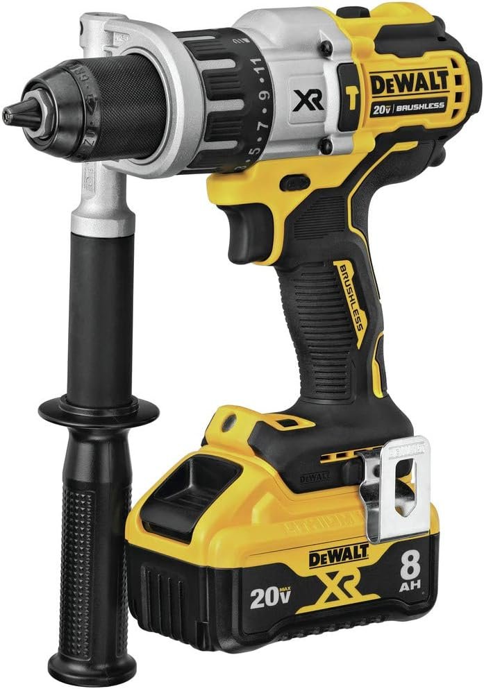 DEWALT 20V MAX XR Cordless Drill Combo Kit, Hammer Drill  Impact Driver with Battery and Charger Included, Power Detect Technology (DCK299D1W1)