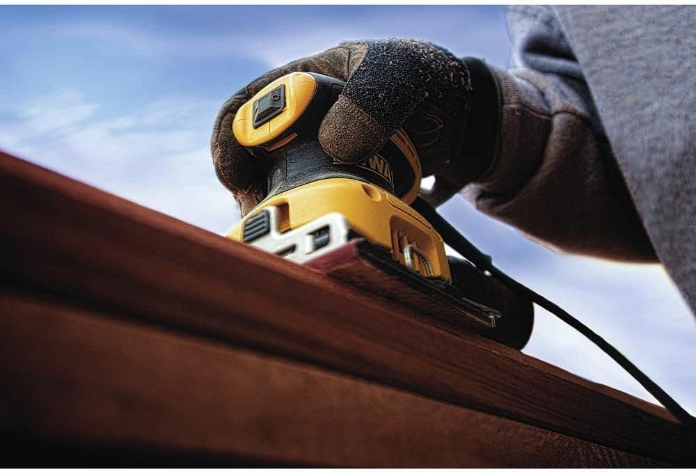 DEWALT Electric Sander, 1/4-Inch Sheet, (DWE6411)
