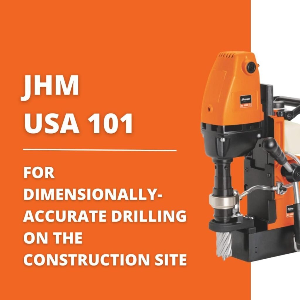 Fein Jancy JHM USA 101 Endurance Magnetic Drill with 2 Maximum Drilling Depth - 3/4 Straight Shank, 1,050 W, 480 RPM - 72725261124 Fein Jancy JHM USA 101 Endurance Magnetic Drill with 2 Maximum Drilling Depth - 3/4 Straight Shank, 1,050 W, 480 RPM - 72725261124