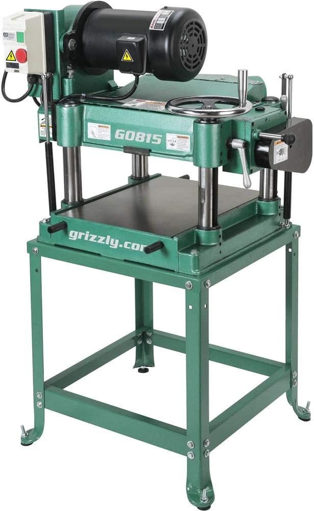 Grizzly Industrial G0815-15 3 HP Heavy-Duty Planer