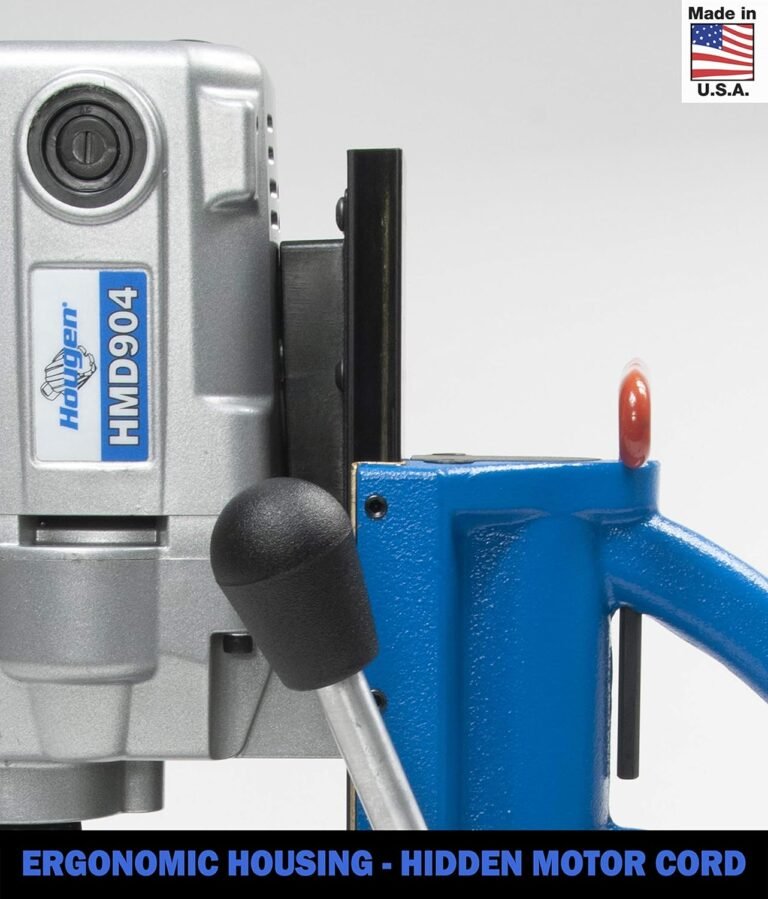 Hougen HMD904 Magnetic Drill with Coolant Bottle Review