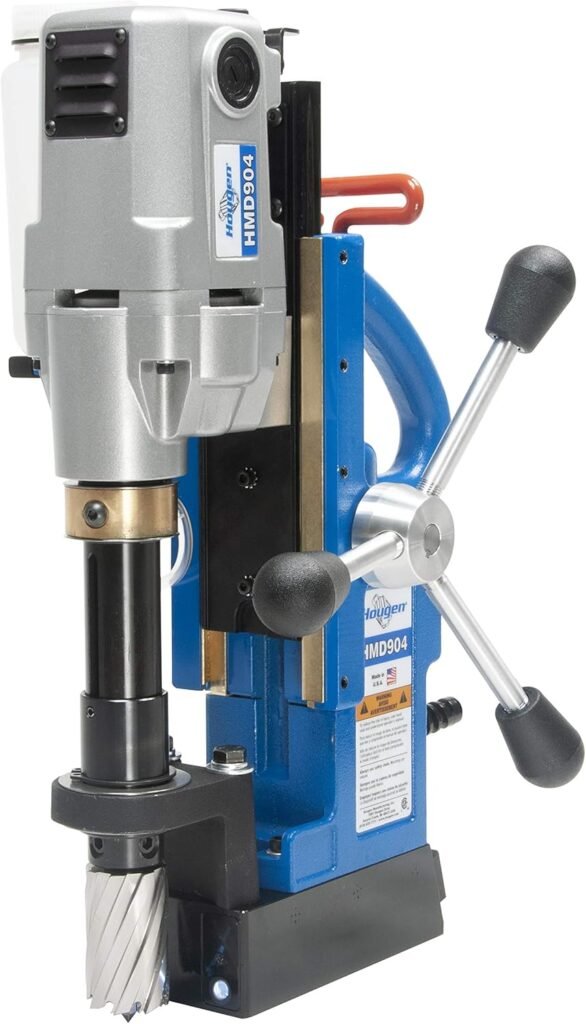 Hougen HMD904 115-Volt Magnetic Drill with Integrated Coolant Bottle