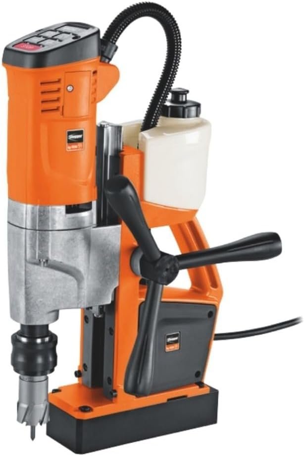 Jancy JMU 137-2 QW Universal Magnetic Core Drill Press Up to 1-3/8 Inches - High-Speed Efficiency for Construction Site Twist Drilling - 1100W Motor, Forward/Reverse Rotation - 72705861120