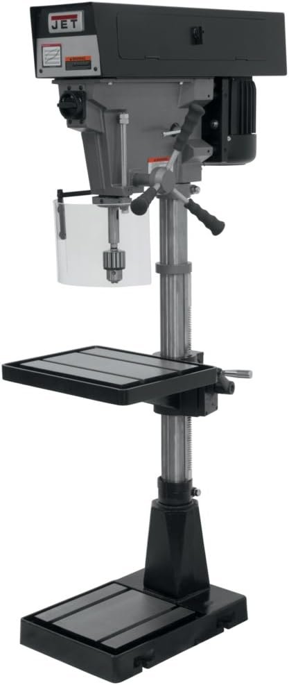 JET 15-Inch Step Pulley Drill Press, 6 Speed, 1Ph 115/220V (Model J-A3816)