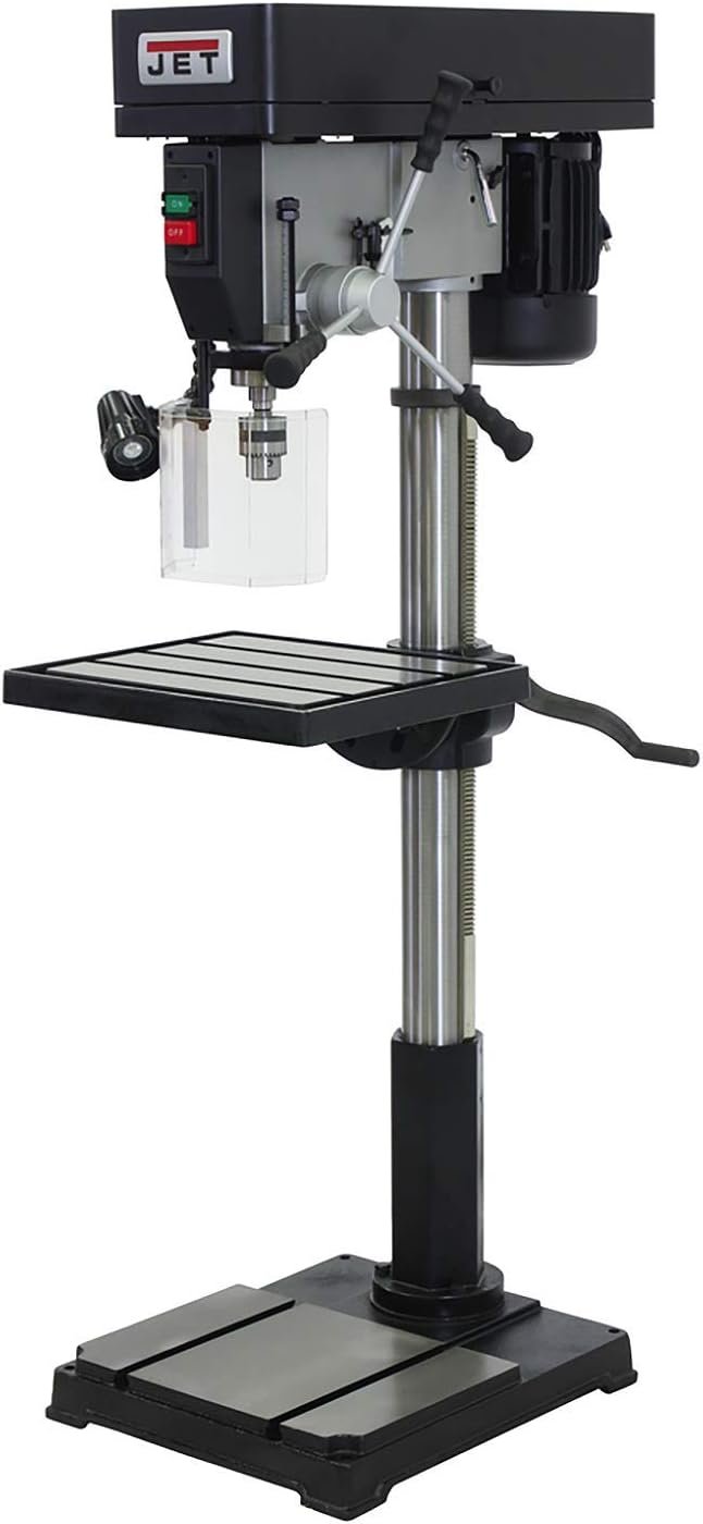 JET 22-Inch Step Pulley Floor Drill Press Review