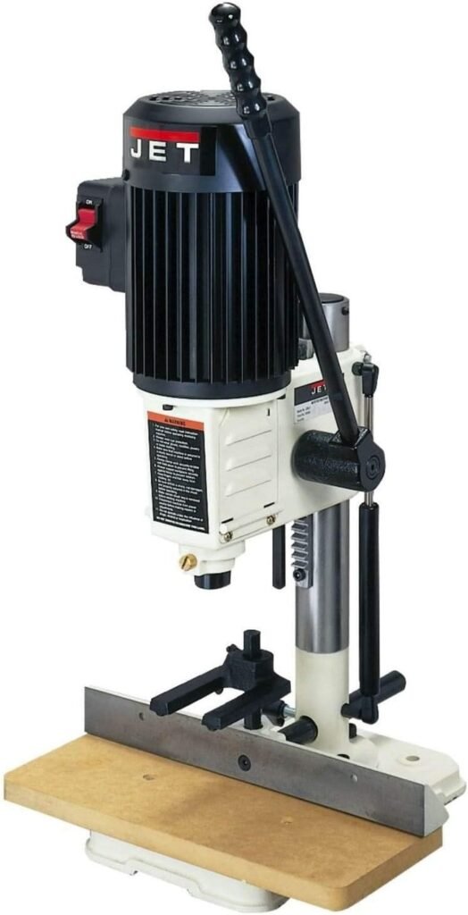 JET Benchtop Mortiser, 1/2 Chisel, 4-3/4 Stroke, 1Ph 115V (Model JBM-5)