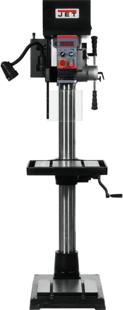 JET Tools - JDPE-20EVS-PDF 20 EVS Drill Press with Power Downfeed 1-1/2HP, 115V, Single Phase (354250)