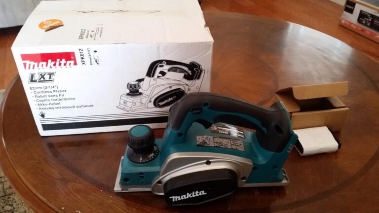 Makita XPK01Z 18V Planer Review