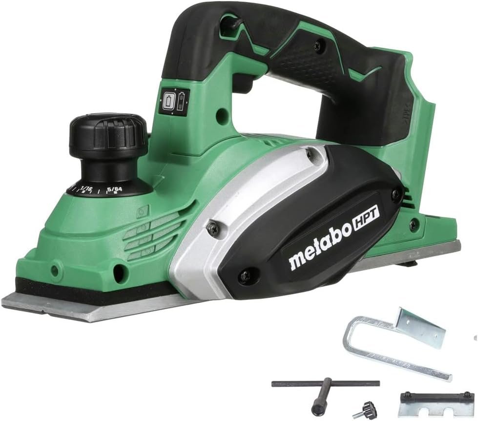 Metabo HPT 18V MultiVolt™ Cordless Hand Planer | Tool Only - No Battery | 3-1/4-Inch | P18DSLQ4