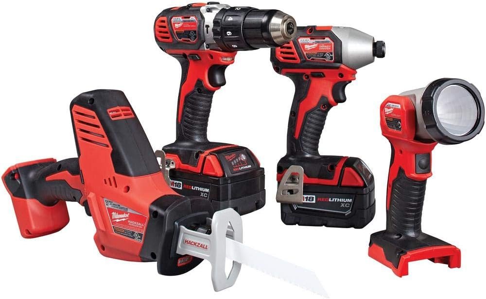 Milwaukee 2695-24 M18 18V Cordless Power Tool Combo Kit Review Milwaukee 2695-24 M18 18V Cordless Power Tool Combo Kit Review