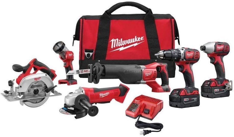 Milwaukee 2696-26 M18 6-Tool Combo Kit Review Milwaukee 2696-26 M18 6-Tool Combo Kit Review