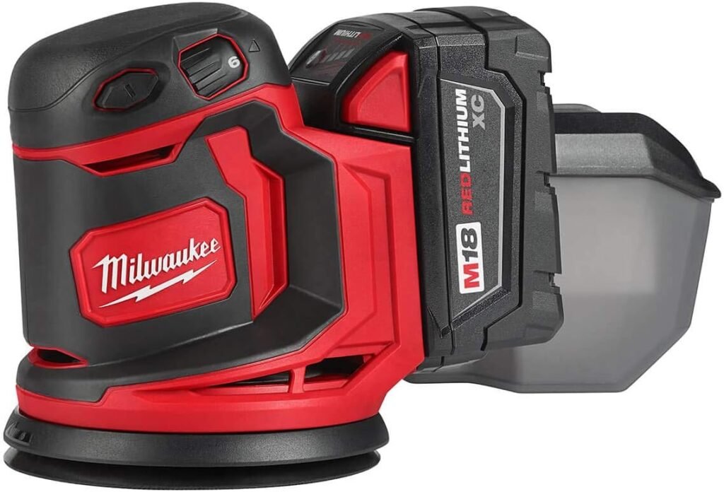 Milwaukee Electric Tools 2648-21 M18 Random Orbit Sander Kit Milwaukee Electric Tools 2648-21 M18 Random Orbit Sander Kit