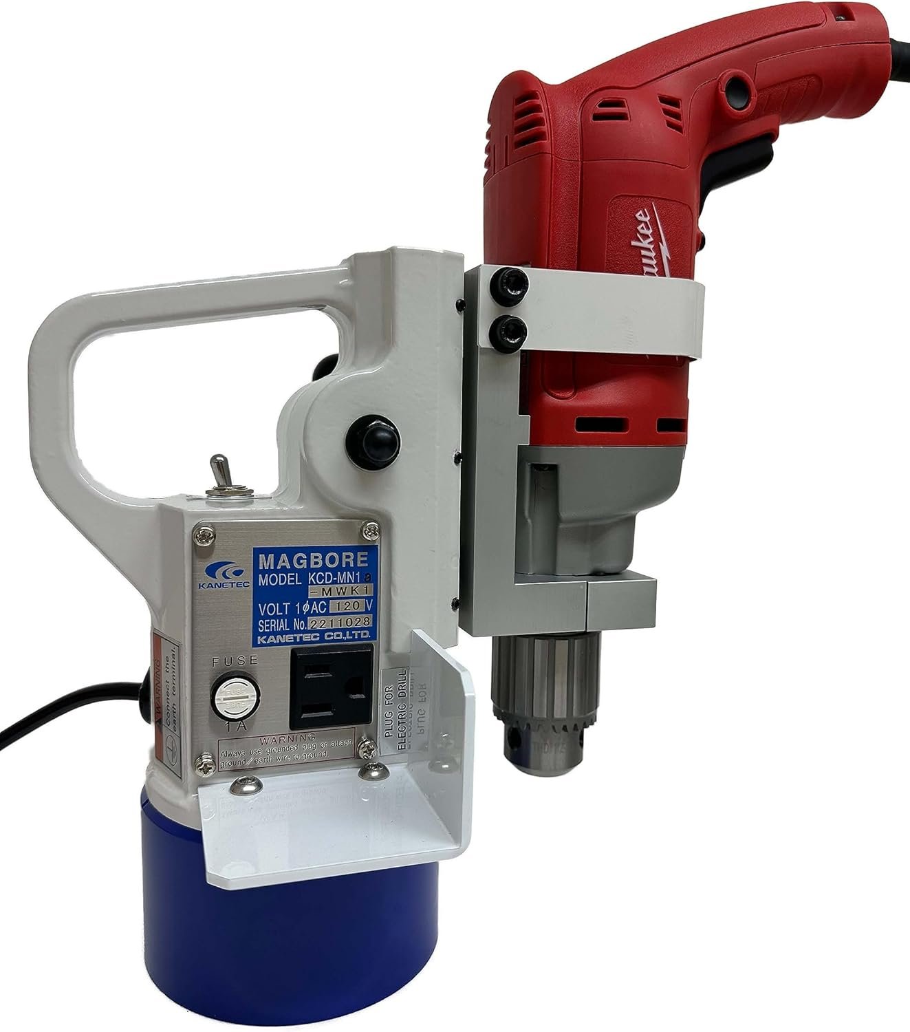 KANETEC MAGBORE MAGNETIC DRILL STAND MODEL KCD-MN1-MWK1a review KANETEC MAGBORE MAGNETIC DRILL STAND MODEL KCD-MN1-MWK1a review