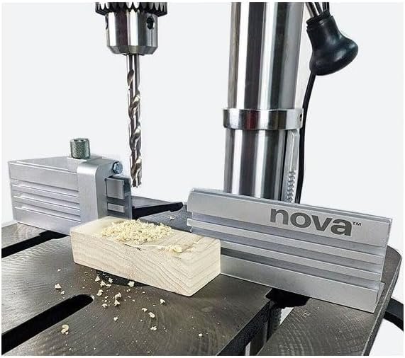 NOVA 83715 1 HP 16 in. Viking DVR Floor Model Drill Press with 9037 Fence