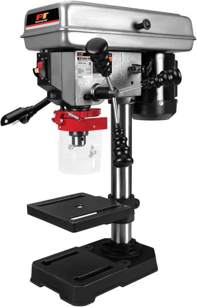 Performance Tool W50005 5 Speed 1/3-HP Bench Top Drill Press