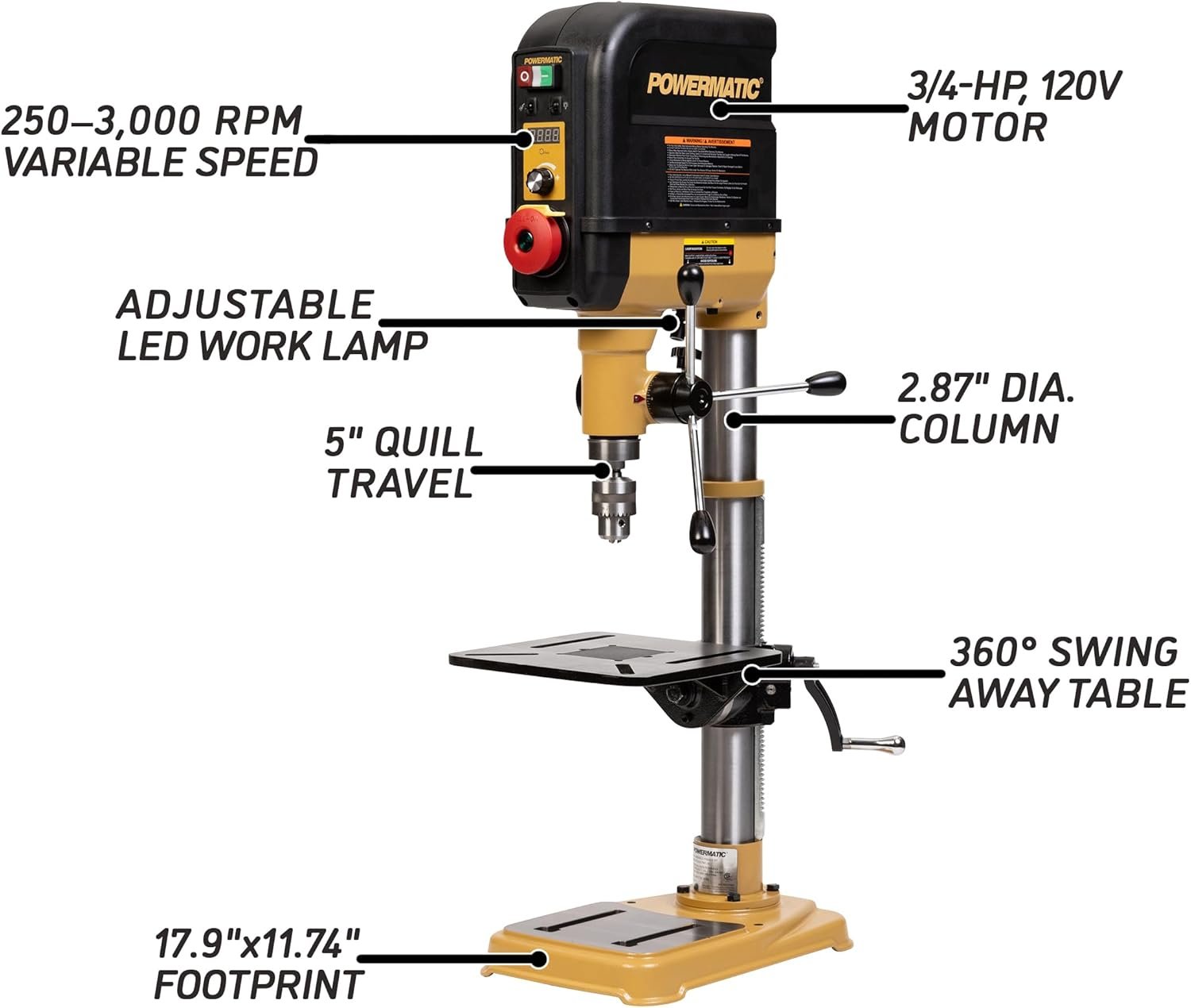 Powermatic Drill Press Review Powermatic Drill Press Review
