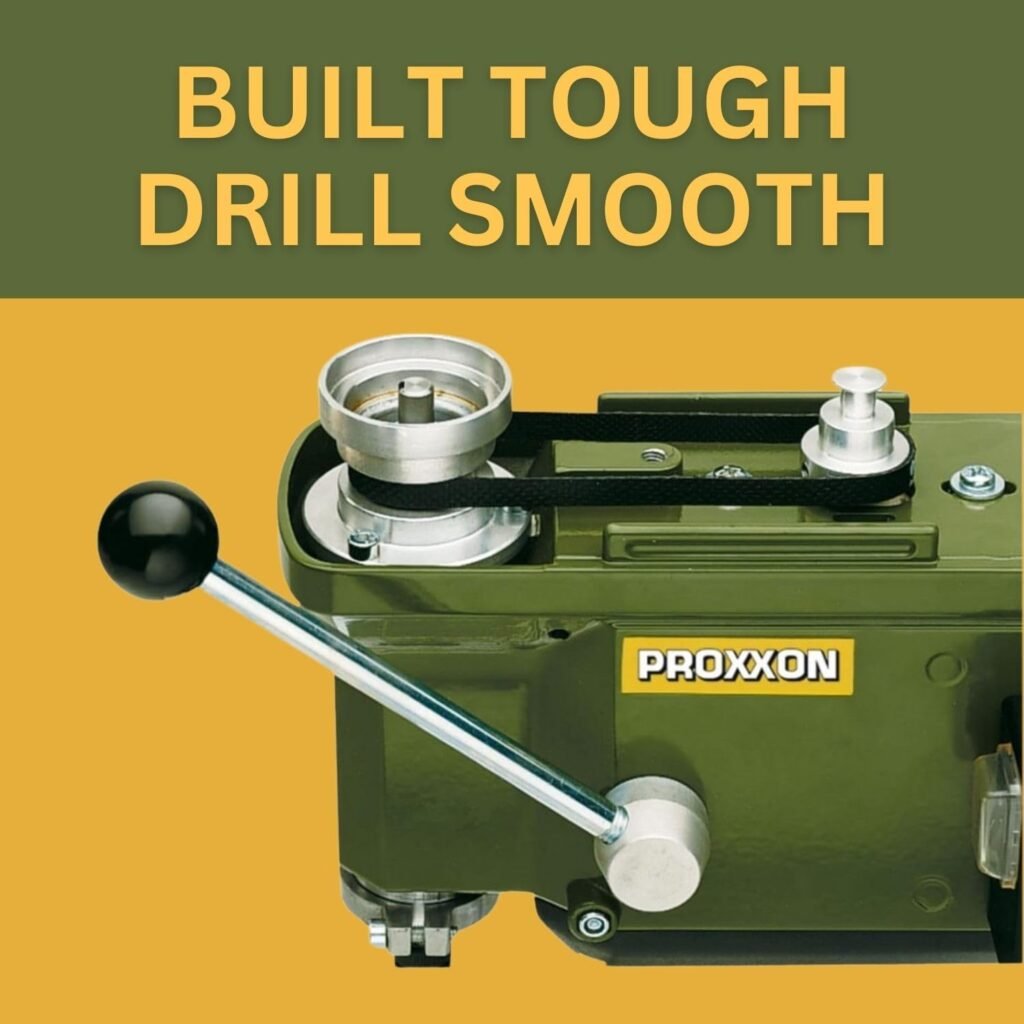 PROXXON Precision Bench Drill Press - Micro Hole Capability, Adjustable Depth  Table, 3-Speed Selection - TBM 115