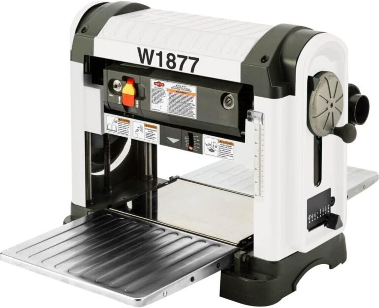 Shop Fox W1877 Planer Review