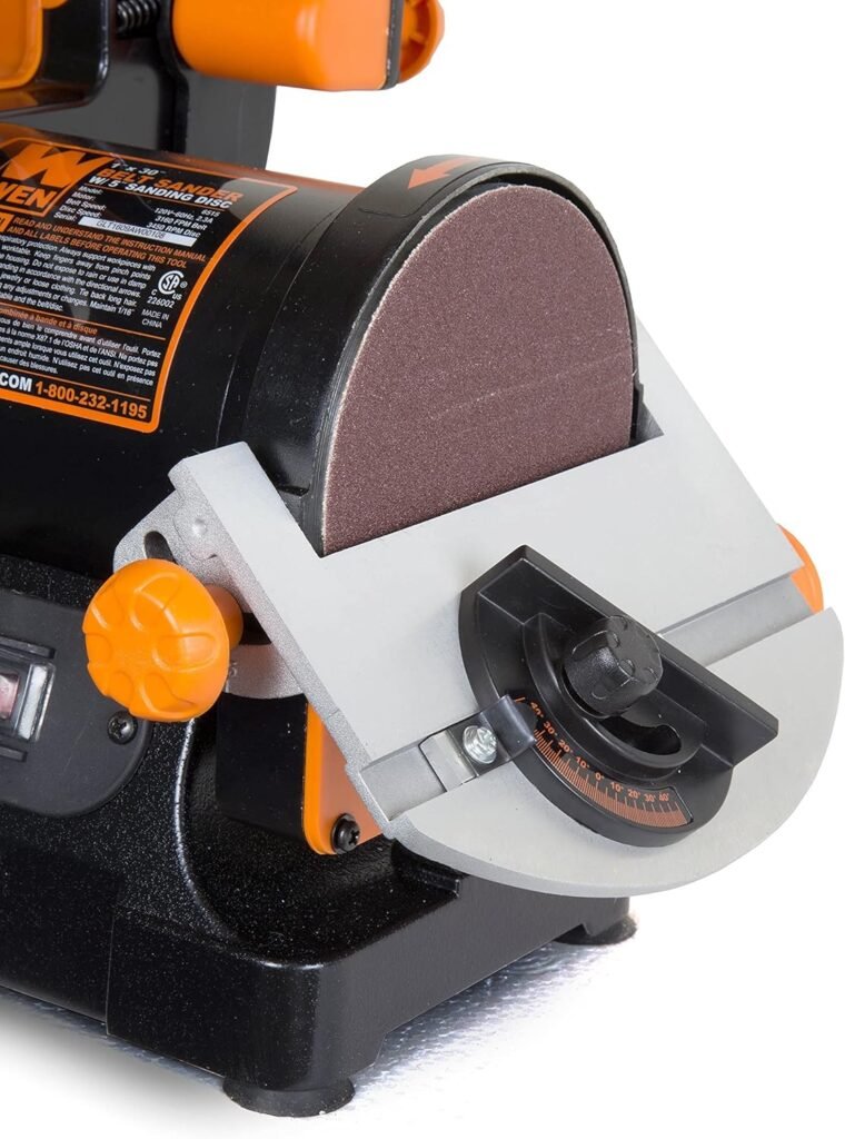 WEN Benchtop Belt and Disc Sander with 1 x 30 in. Belt and 5 in. Sanding Disc (6515T)