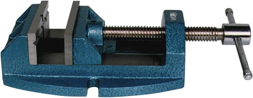 Wilton Versatile Drill Press Vise, 5-1/2 Jaw Width, 5 Max Jaw Opening, Continuous Nut (Model 1360)