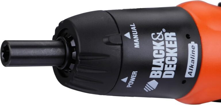 Black & Decker A7073 Battery Powered Screwdriver Review