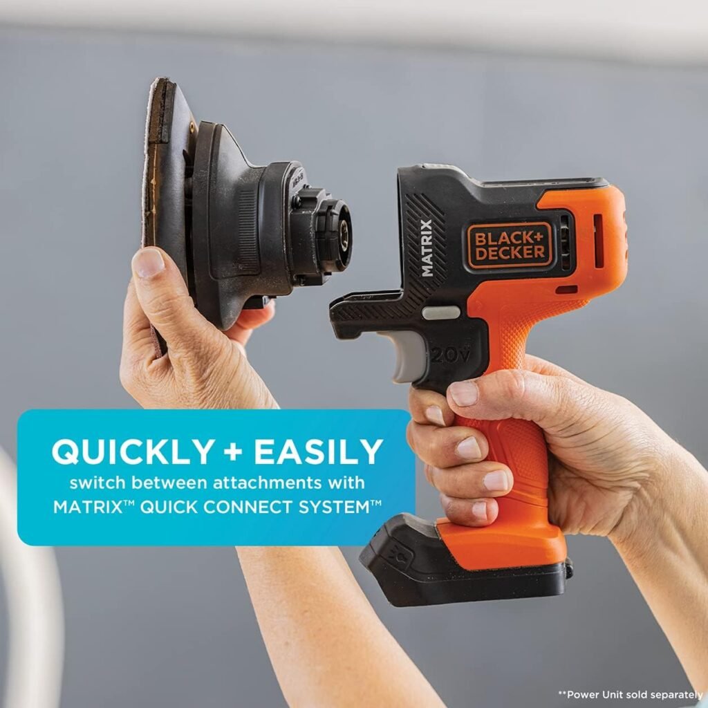 BLACK+DECKER 20V MAX Matrix Cordless Drill Combo Kit, 2-Tool with Jig Saw Attachment (BDCDMT120IA  BDCMTJS)