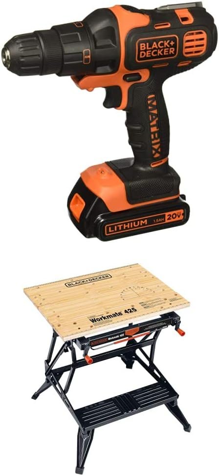 BLACK+DECKER 20V MAX Cordless Drill Combo review