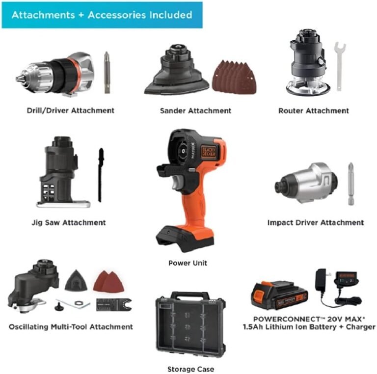 BLACK+DECKER 20V MAX MATRIX Drill Review