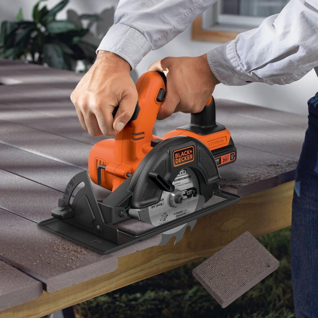 BLACK+DECKER 20V MAX Power Tool Combo Kit, 4-Tool Cordless Power Tool Set with 2 Batteries and Charger (BD4KITCDCRL)