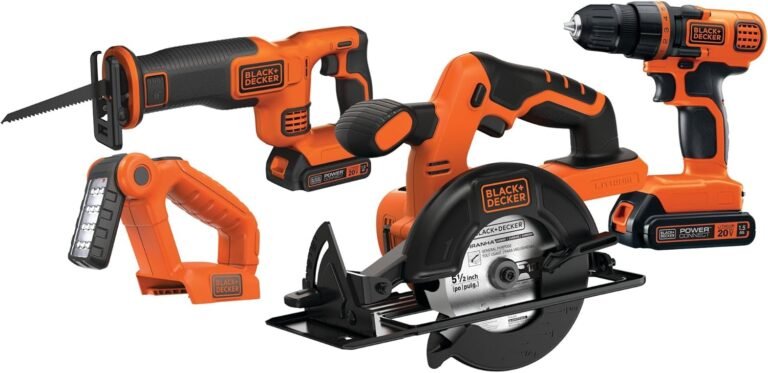 BLACK+DECKER Power Tool Combo Kit Review