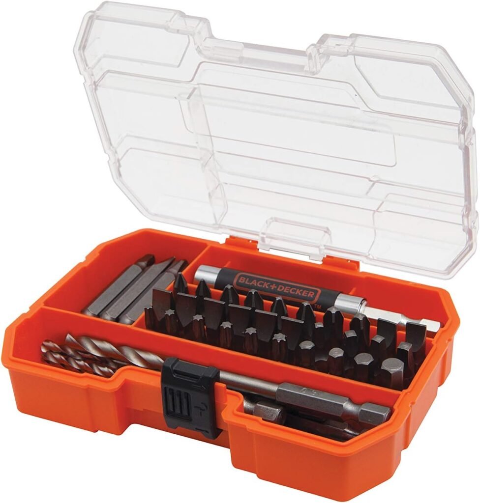 BLACK+DECKER A7235-XJ Drill Set - Orange (45-Piece)