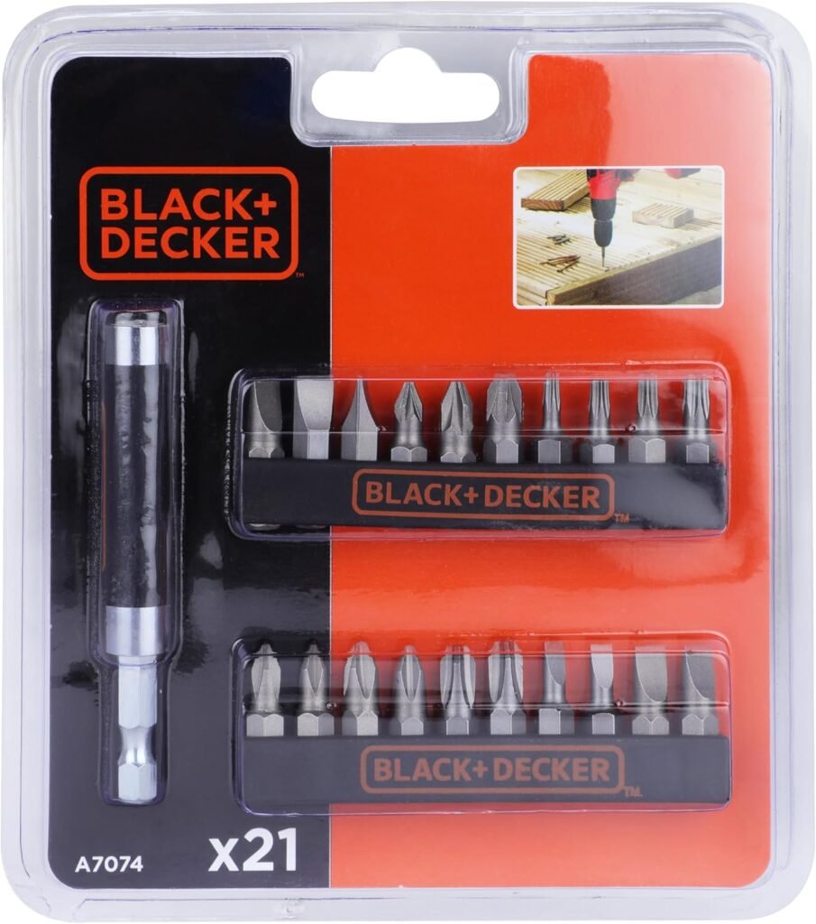 BLACK+DECKER B/DA7074 Screwdriver Set - 21 Piece