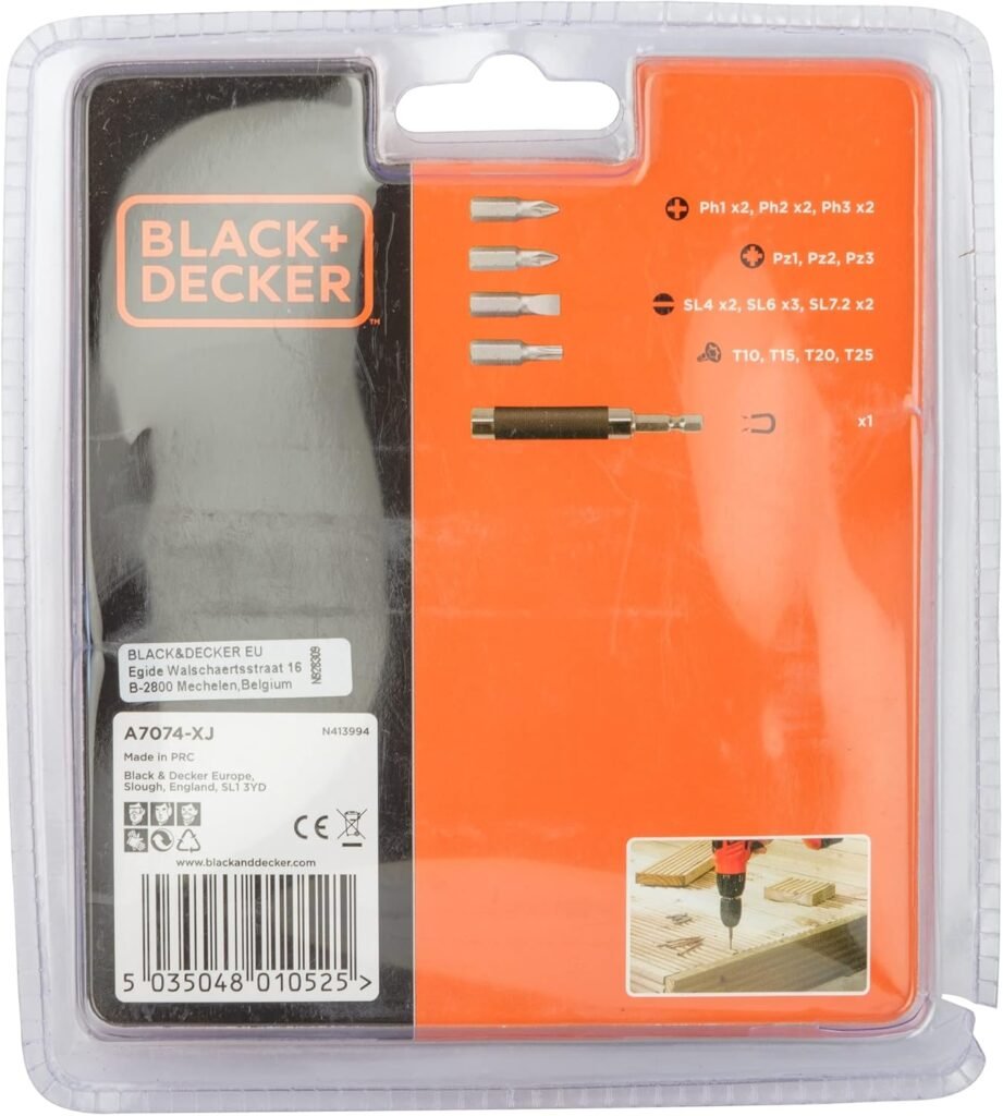 BLACK+DECKER B/DA7074 Screwdriver Set - 21 Piece