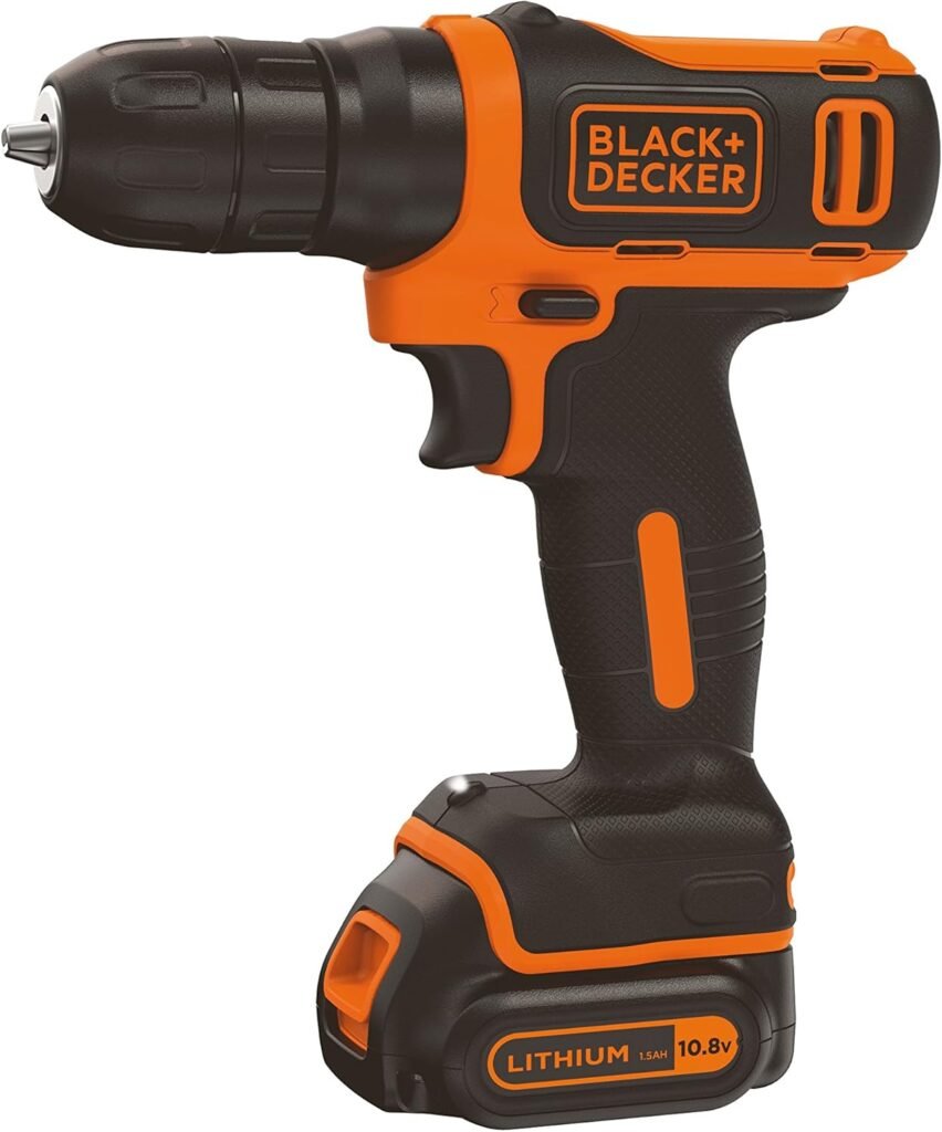 BLACK+DECKER BDCD12K-QW Cordless Drill - In Box, 12V Orange