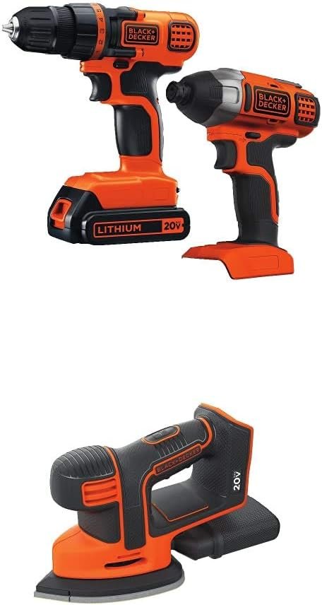 BLACK+DECKER BDCMS20B 20V Cordless Mouse Sander Review