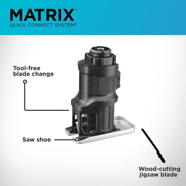 BLACK+DECKER Matrix Jig Saw Attachment Review