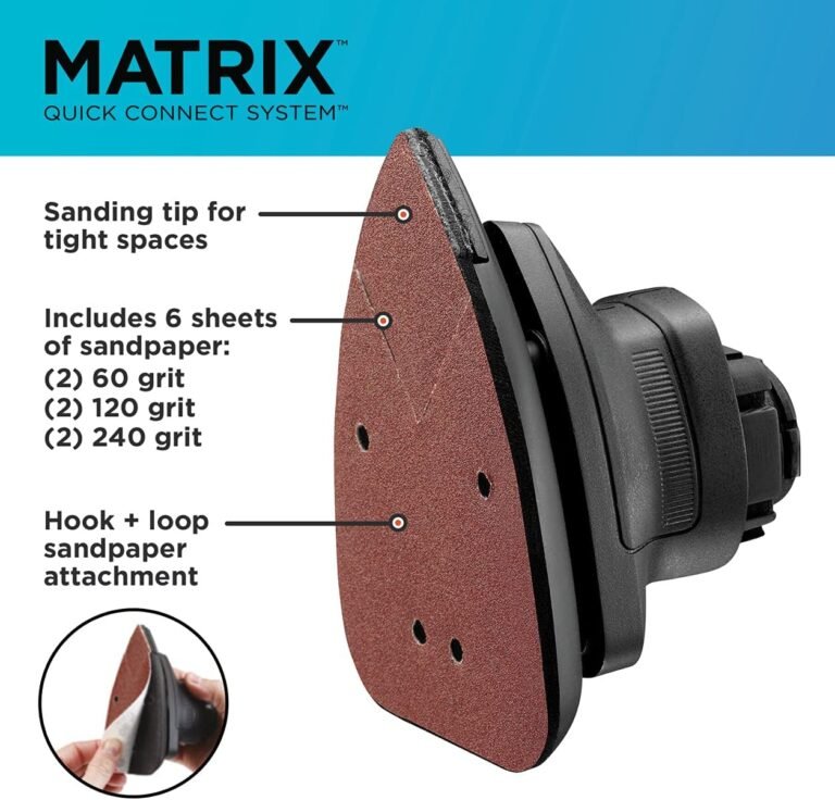 BLACK+DECKER Matrix Sander Attachment review