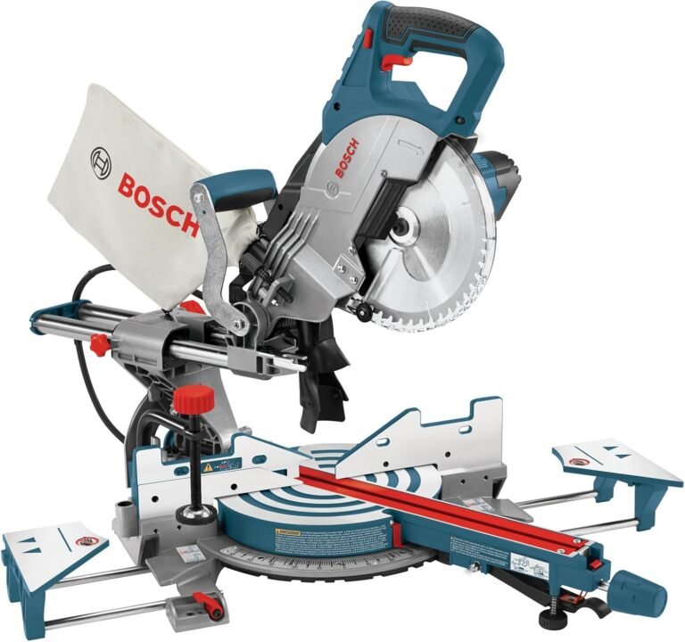 BOSCH 8-1/2 Inch Miter Saw CM8S Review