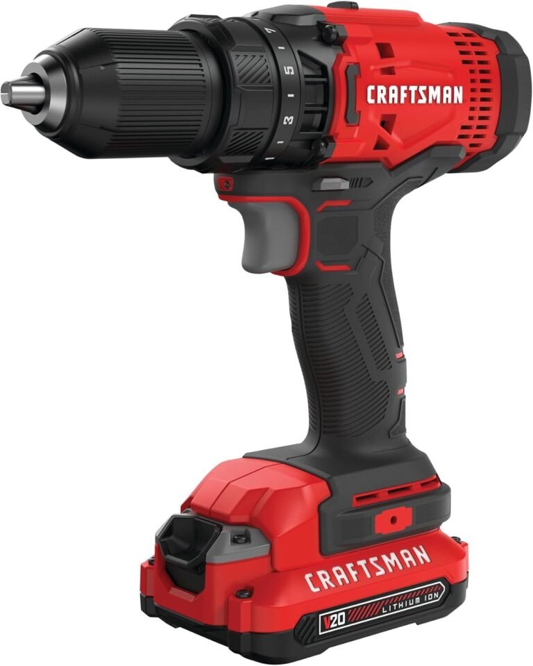 CRAFTSMAN V20 Cordless Drill/Driver Kit Review